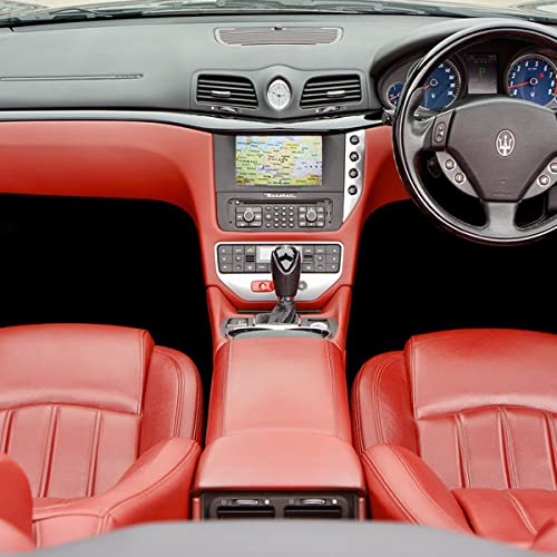 Marine Vinyl Fabric Waterproof Leather Material 55"×48" Red - color: Red, size: 48"×54"