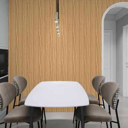 Retro Wood Grain Wallpaper 15.7"x118" - color: Wood Grain 5, size: 15.7" x 118"
