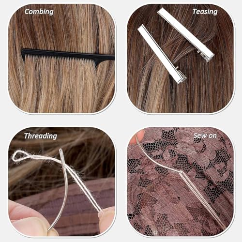 VCAY Complete Hair Extension Tools Kit,500 Silicone Lined Beads with Case - color: Hair Extension Tools Kit