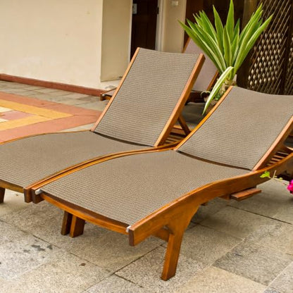 SmoothNovelty 3 Pcs Caramel Patio Chair Replacement, 59 x 79 Inch - color: Caramel, size: 59 x 79 Inch