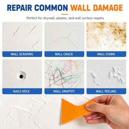 Drywall Repair Kit 2 Pack, 8.8 oz Each Wall Repair Putty Paste
