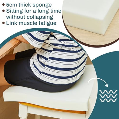 Frienda 2 Pack 3" x 20" x 20" Upholstery High Density Foam Square White - color: White, size: 3" X 20" X 20", style: Square