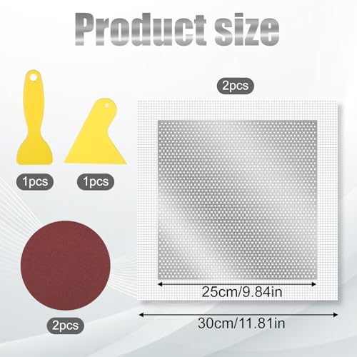 6 Pack Drywall Repair Patch, 10 X 10 Inch