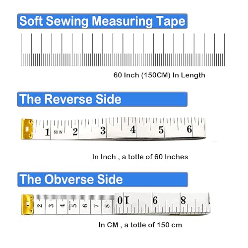 9 Pcs/3 Sizes Large-Eye Blunt Needles, Double Flexible Tape Measure, Steel Yarn Needle with Needle Threader, Tapestry Needle for Sewing Crochet Knitting Embroidery(Silver 2.08in/2.36in/2.76in) - size: 3 sizes/9+1 pcs