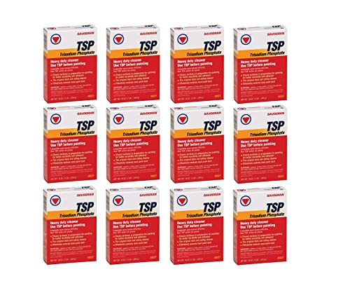 Savogran 10621 Trisodium Phosphate (TSP) 1LB (16oz) (Pack of 12) - size: 16 Ounce (Pack of 12)