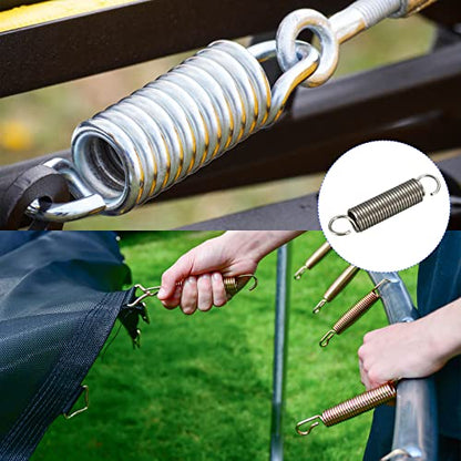 METALLIXITY Extension Spring (1.2x10x50mm/0.047"x0.39"x1.97") 2Pcs, Stainless Steel Tension Spring Wire - for Home Repair Construction Machinery - size: 0.047"x0.39"x1.97"