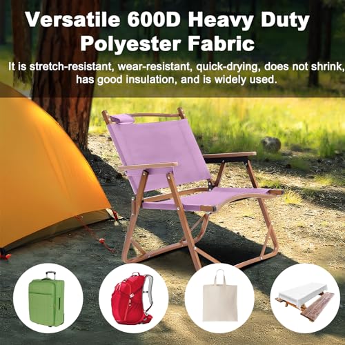 BECHAEO Waterproof Upholstery Canvas Fabric by the Yard, Pink - color: Pink, size: 1 Yard 58" x 36" (Pre-cut)