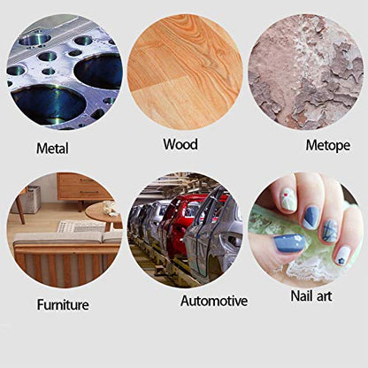 MAXAMN 80 Grit Sandpaper Sheets, 15Pcs 9 x 11 Wet Dry Sandpaper, for Wood - style: 80 Grit