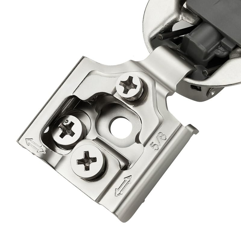 Ravinte 5/8 Inch Overlay Soft Close Hinge Kitchen Cabinet Hinges 50 Pack - size: 5/8 inch Overlay