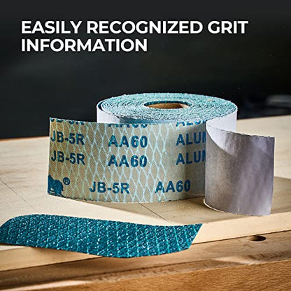 toolant Diamond Shape 400 Grit Sandpaper Roll, 2-3/4" Wide 10Yard Longboard - size: 400 Grit