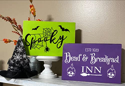 Halloween Stencils for Painting on Wood Halloween Stencils for Crafts - style: Halloween