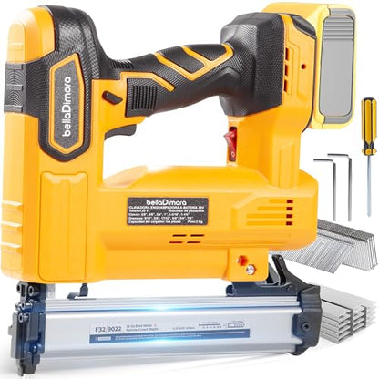 Cordless Brad Nailer Compatible with DeWalt 20V Battery