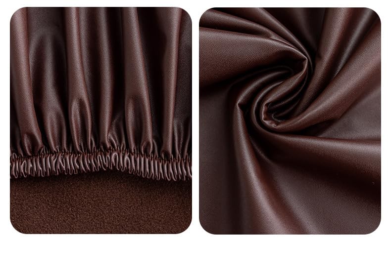 Chair Covers Waterproof,Chair Covers for Dining Chairs,Coffee,Set of 2 - color: Model a - Coffee, size: set of 2