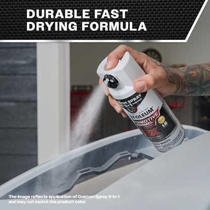 Rust-Oleum 2X Automotive Enamel 5-in-1 Spray Paint, Gloss Clear - color: Gloss Clear, size: 12 Ounce (Pack of 1)