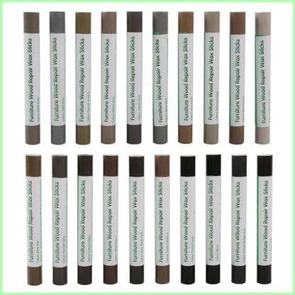 Furniture Markers Touch Up, 20 Colors Wood Filler Sticks- Gray Series - color: Gray Series