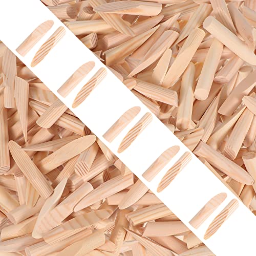 Yalikop 200 Pcs Wood Pocket Hole Plugs with Case for Woodworking Jig