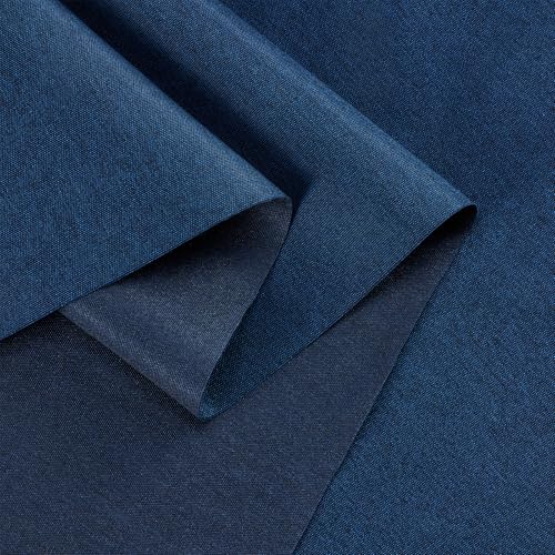 900D Waterproof Canvas Fabric by The Yard 59" W Upholster Fabric Water Resistant Material PU Coating for Outdoor Furniture Chair Cushion Cover Bags DIY Sewing (1 Yard, Dark Blue) - color: Dark Blue, size: 1 Yard (59" x 36")