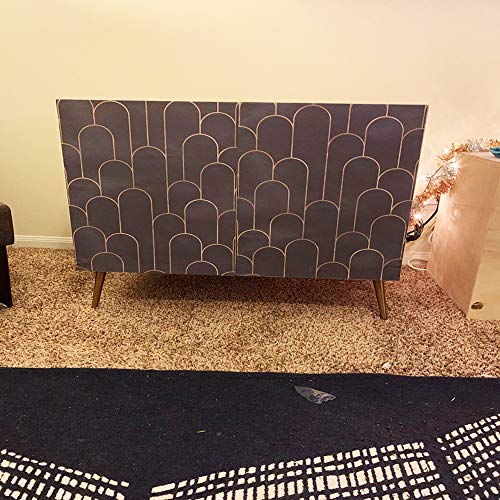 Osring 6 Inch Furniture Table Legs Straight, Gold Metal Coffee Table Feet - size: 6 Inch