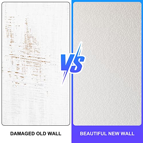 Crtiin 8 Pcs Knockdown Texture Stencil 8x8 Inch Drywall Repair Tool