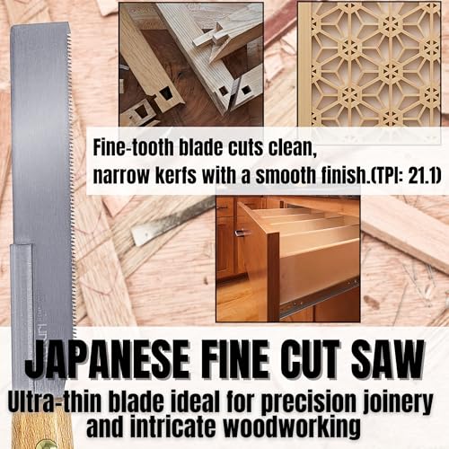 KAKURI Mini Dozuki Dovetail Saw 5", Compact Craft Hand Saw for Woodworking - style: Fine Cut