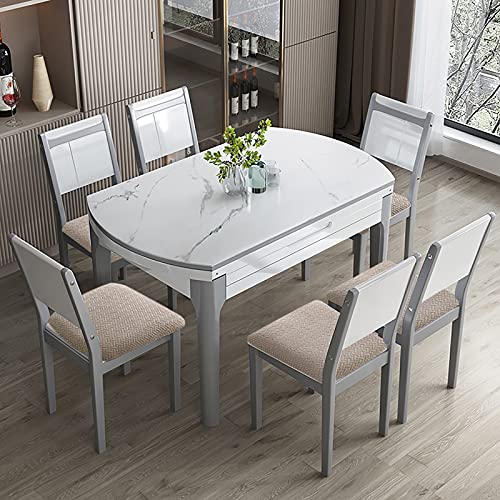 Genina Waterproof Seat Covers for Dining Room Chair Cover Set of 6 - color: Khaki, size: 15-19in Waterproof