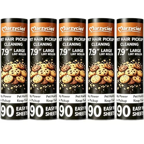 7.9" Large Lint Rollers for Pet Hair Extra Sticky Refills