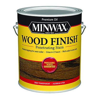 Minwax Wood Finish, Jacobean, 1 Gallon - color: Jacobean, size: 1 Gallon