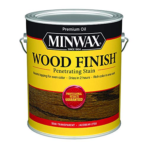 Minwax Wood Finish, Jacobean, 1 Gallon - color: Jacobean, size: 1 Gallon