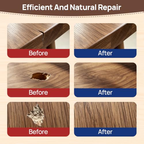 Boncart Wood Filler, 6.15 oz Paintable Wood Putty - color: Walnut