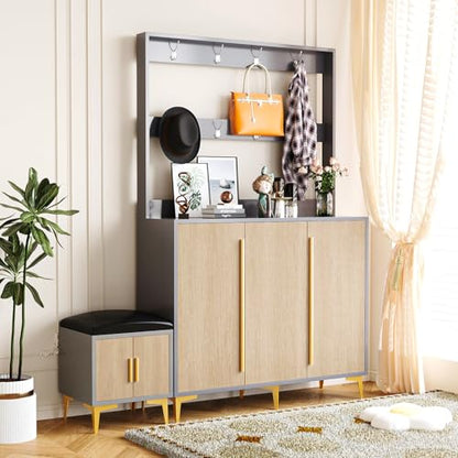 48"x118" Extra Wide Light Brown Wooden Wallpaper Peel and Stick Wood Vinyl - color: Brown, size: 48" x 118"