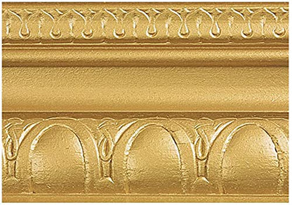 Modern Masters Satin Olympic Gold Metallic Paint - color: Satin Olympic Gold, size: 6 Fl Oz (Pack of 1)