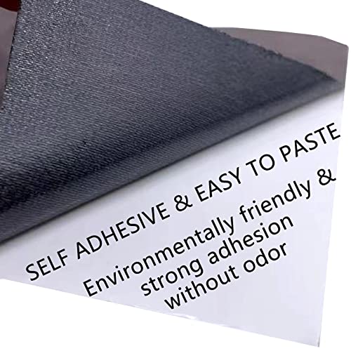 Self-Adhesive Velvet Repair Patches - Flannel Fabric Patch, Microfiber Suede Patches for Clothes, Sofa Repairing, Car Seats, Handbags, Backpacks, Jacket Holes and Tears 2 Rolls - Long Size Brown
