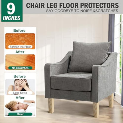 FoDau770 Square Furniture Legs 9 Inch, Ash Wood Legs with 5/16"-18 Bolts - size: 9 Inch