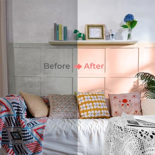 Tilswall Paint Sprayer Dreamer400 Ultra-Light Spray Gun for Painting Pink | 1.5lb Lightweight, 500W, 2 Nozzles & 3 Patterns, Easy to Clean, Adjustable Flow, for Furniture, Fence, Ceiling, Door, Wall - color: Light Pink