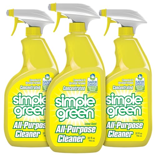 Simple Green All-Purpose Cleaner, 32 Fl Oz (Pack of 3), Lemon, 96 Fl Oz - size: 96 Fl Oz (Pack of 1)