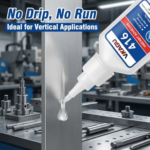 416 Super Bonder Instant Adhesive Clear for High Temp & Vibration 20g Suitable for Metal Plastic and Rubber 2 Pack - size: 416, style: 2 Pack