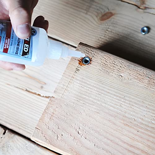Super Glue Kits, Thin, Medium & Ultra Thick, 6 oz CA Glue for Woodworking - size: 6 oz