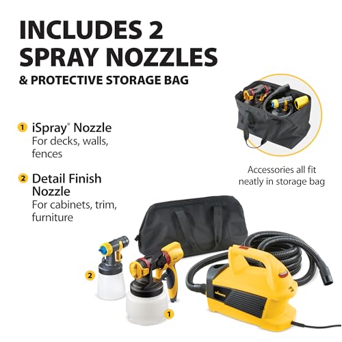 Wagner Spraytech FLEXiO 4000 Stationary HVLP Paint and Stain Sprayer - size: FLEXiO 4000