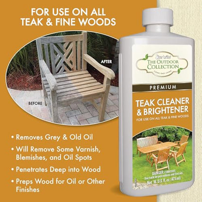 STAR BRITE Outdoor Collection Teak Cleaner & Brightener - style: 32 OZ Cleaner