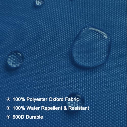 BECHAEO Waterproof Upholstery Canvas Fabric by the Yard, 2 YDS Ocean Blue - color: Ocean Blue, size: 2 Yards 58" x 72" (Pre-cut)