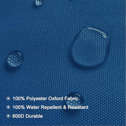 BECHAEO Waterproof Upholstery Canvas Fabric by the Yard, 2 YDS Ocean Blue - color: Ocean Blue, size: 2 Yards 58" x 72" (Pre-cut)
