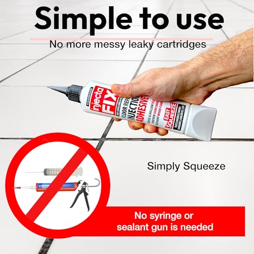 Inject-A-Fix Easy Squeeze Floor and Tile Repair Kit - Loose Tiles (3 Pack) - color: 3