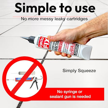 Inject-A-Fix Easy Squeeze Floor and Tile Repair Kit - Loose Tiles (3 Pack) - color: 3