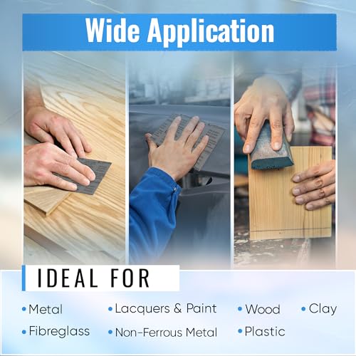 Sandpaper Grit 280, 9x11 inch, 50 Sheets