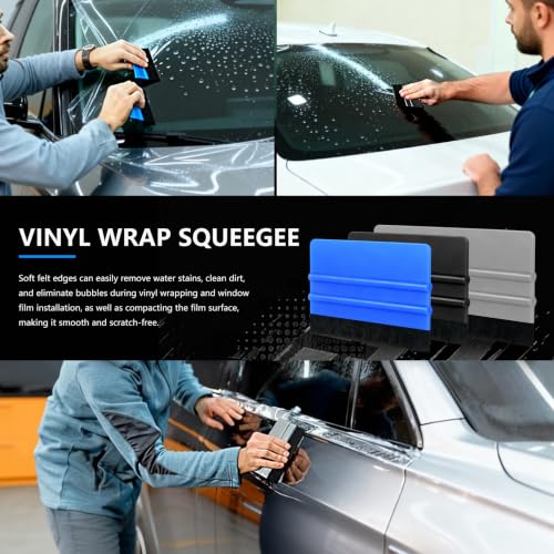 Pro 67pcs Bubble-Free Vinyl Wrap Tool Kit Beginner-Friendly Car Wrap Kit