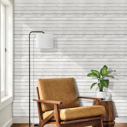 Commomy 3D Faux Wood Wall Stickers Peel and Stick 10 Pcs 11.8" x 11.8" - color: Wood-AQ