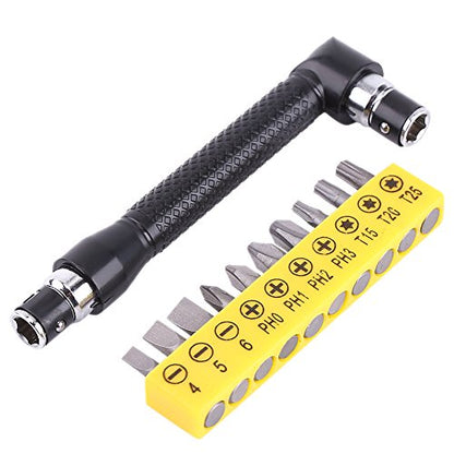L-Shaped Screwdriver Set, 10-Piece Double Head