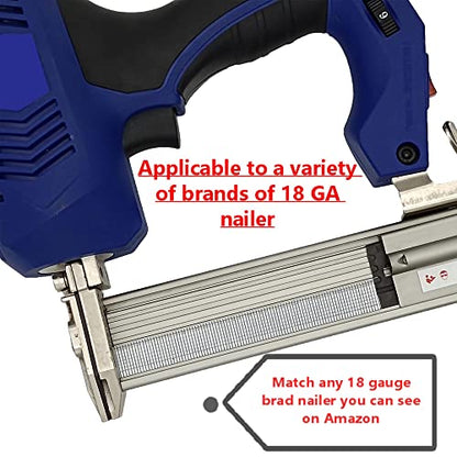 18 Gauge Brad Nails 4 Sizes (2",1-1/2",1-1/4",3/4"),3000-Pack - size: Assembly 1000 (Pack of 3)