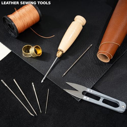 Upholstery Sewing Kit Heavy Duty Sewing Kit with Upholstery Needle & Thread