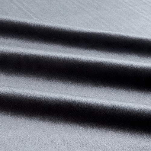 Velveteen Charcoal, Soft Velvet Fabric Cut by The Yard, 72 Inch. in Width, Ideal Material for Upholstery Coaches and Chairs, Drapery, Pillows, Slipcovers, Tablecloths, Sewing, DIY, Arts & Crafts Etc - color: Charcoal, size: Cut by the Yard